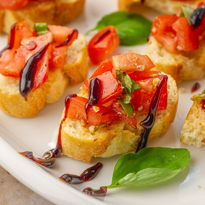 Easy Bruschetta Recipe (Low FODMAP & Gluten-Free)