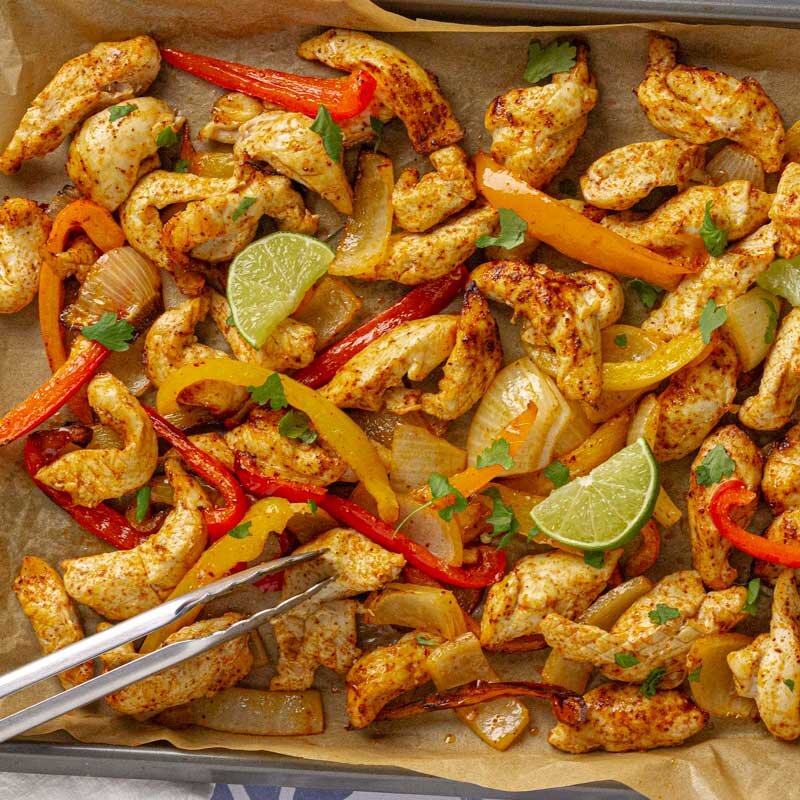Sheet Pan Fajitas