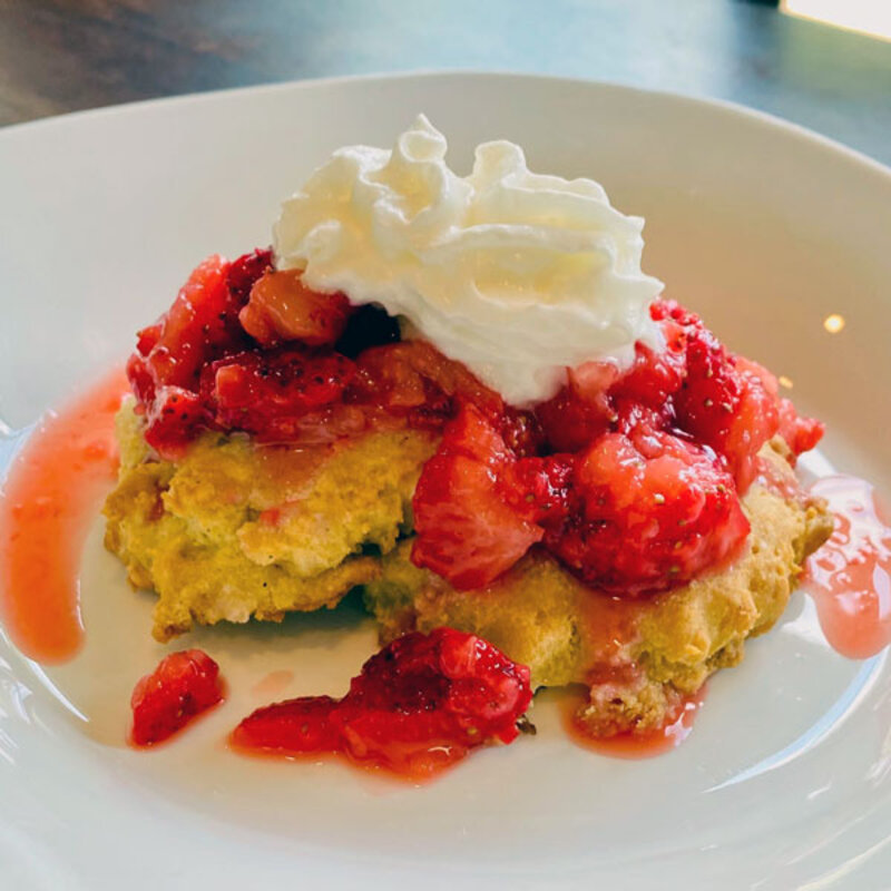 Strawberry Shortcake with Gluten-Free Biscuits