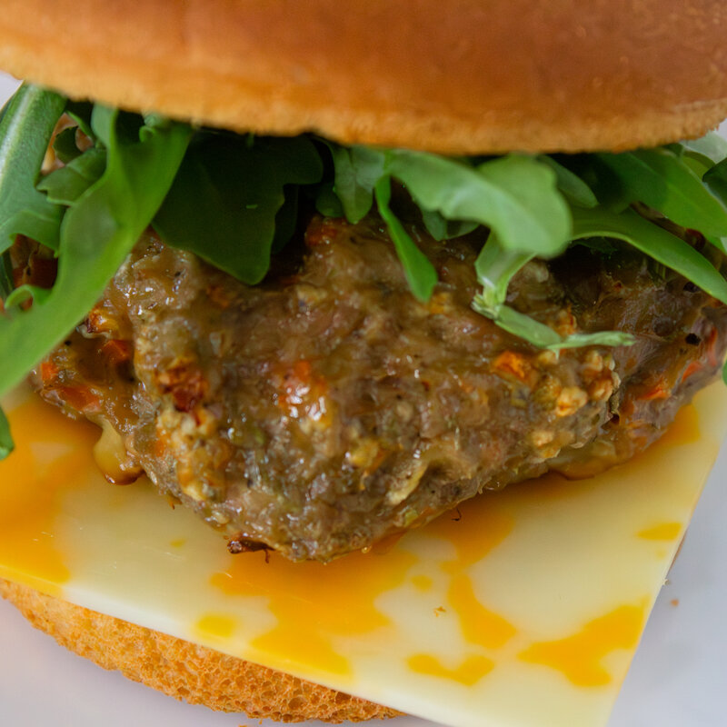 GERD-Friendly Honey Herb Turkey Burgers