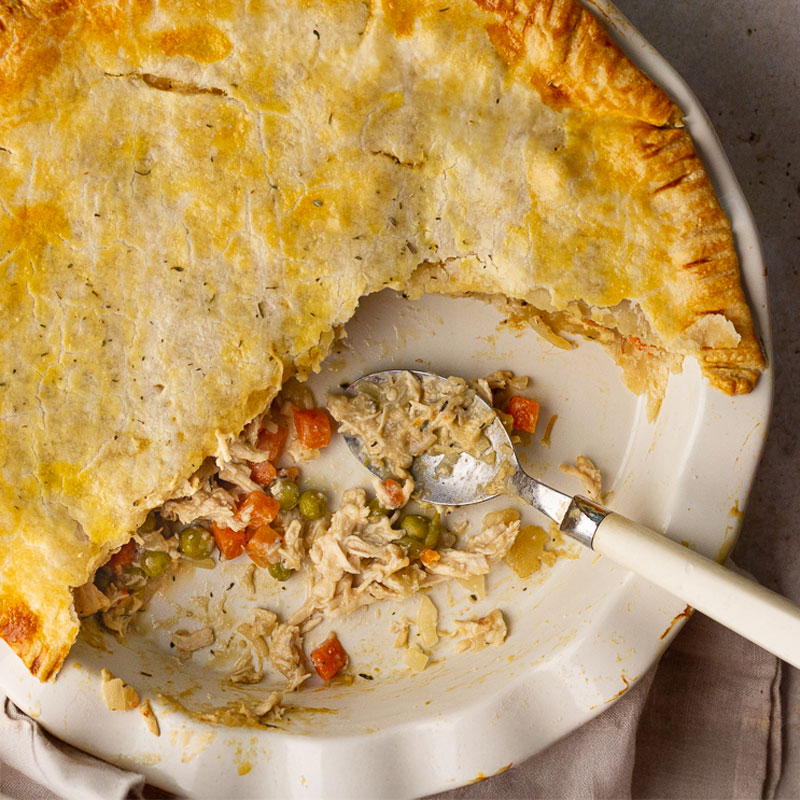 Gluten-Free, Dairy-Free Comfort Chicken Pot Pie