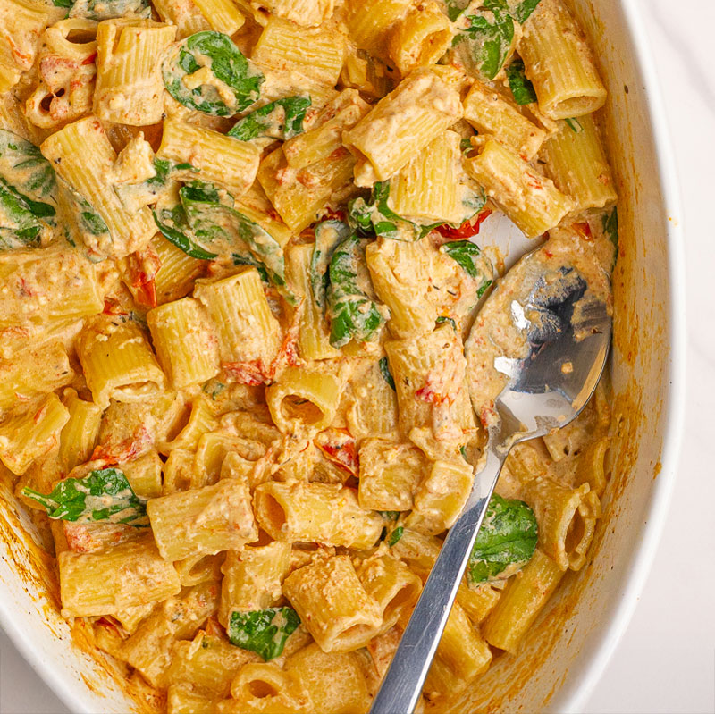 Low FODMAP Pasta Bake