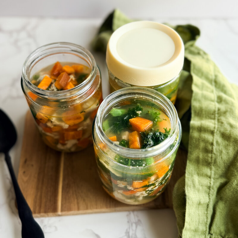 GERD-Friendly Soup in a Jar: An Easy Meal Prep Solution for Busy Days