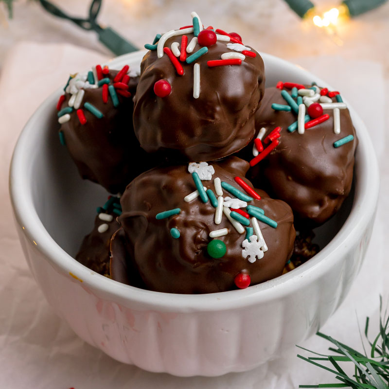 Low FODMAP Crispy Buckeye Balls