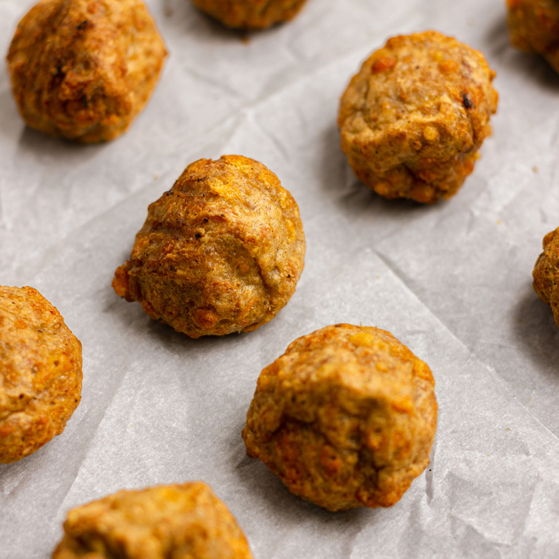 Low FODMAP Sausage Balls