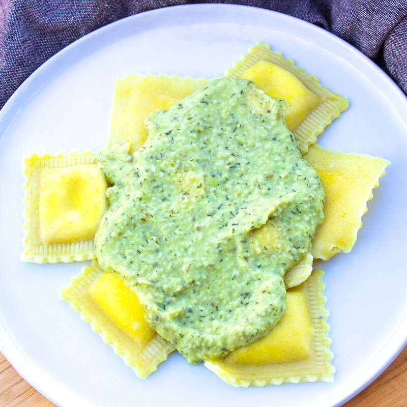 GERD-Friendly Ravioli