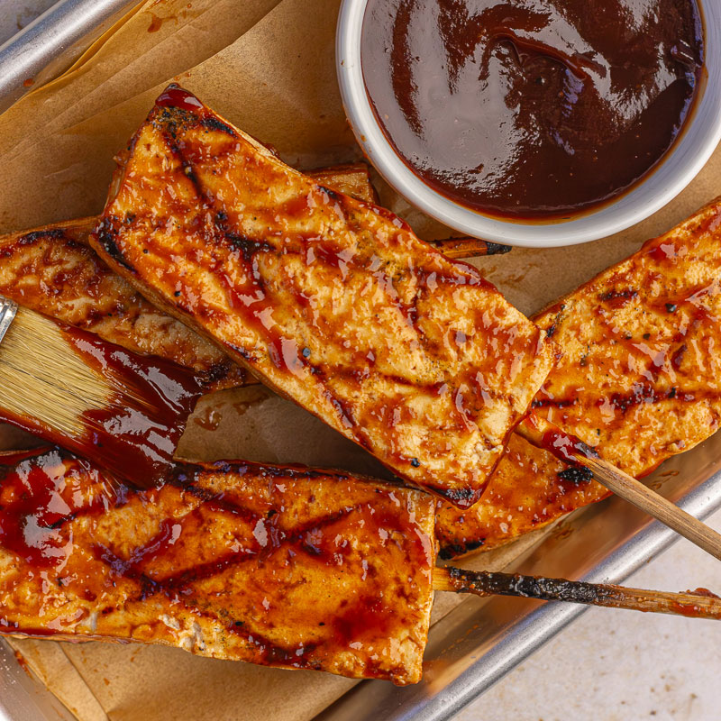 Low FODMAP BBQ Tofu Kabobs