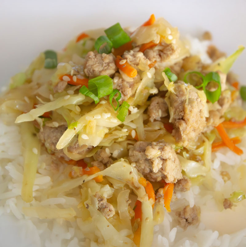 GERD-Friendly Pork and Rice Bowl 