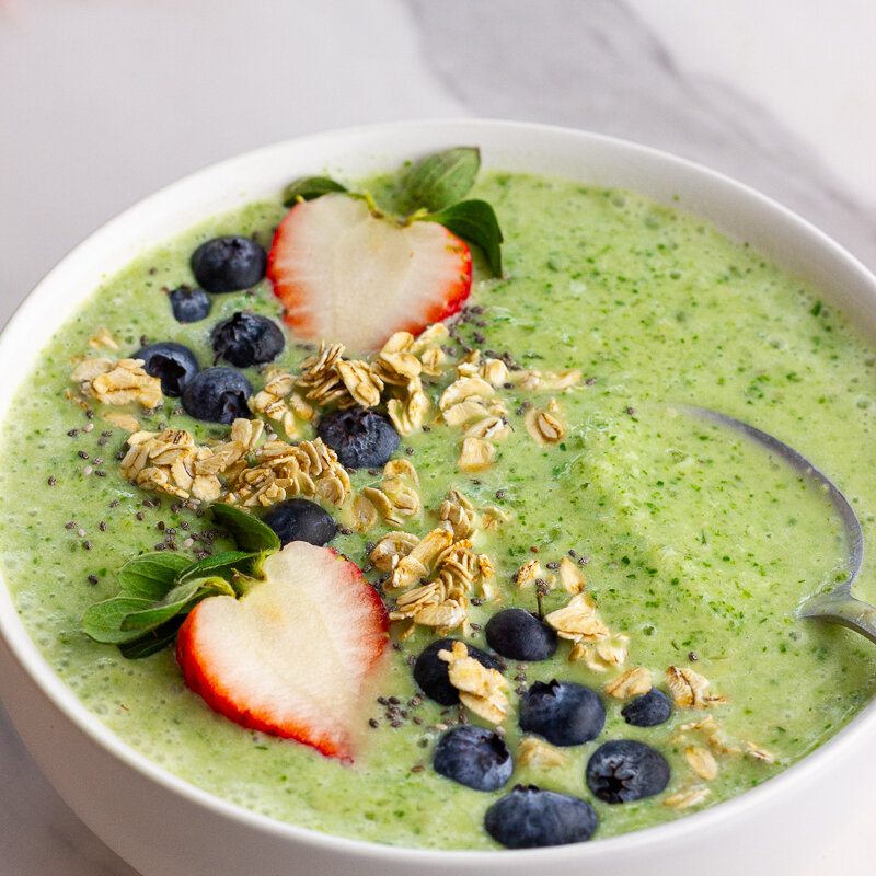 Low FODMAP Smoothie Bowl
