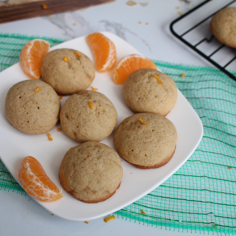 Gluten-Free Orange Ginger Snap Cookies