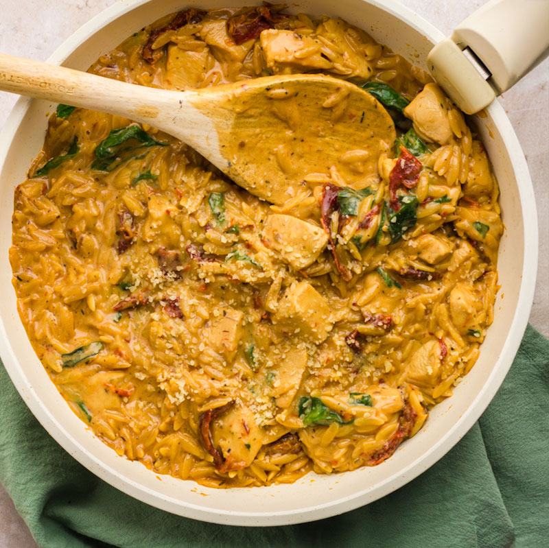 Dairy-Free Marry Me Chicken Orzo