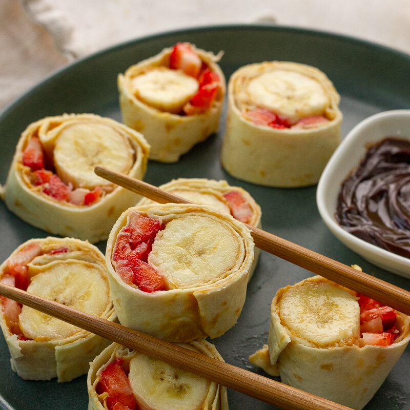 Low FODMAP Dessert Sushi