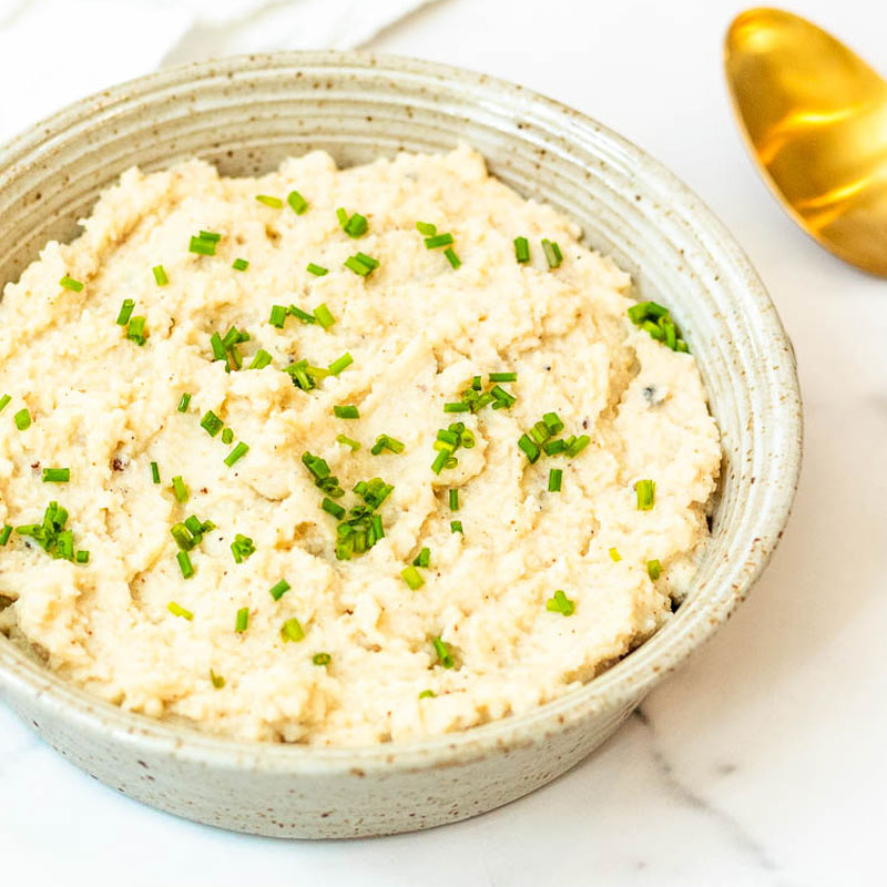 Creamy Roasted Cauliflower Mash