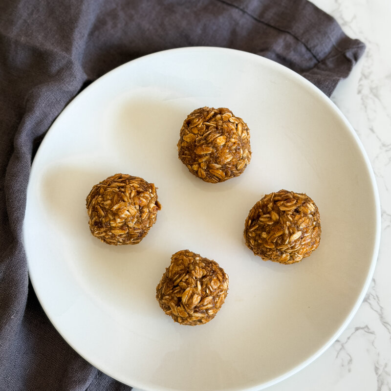 No-Bake Pumpkin Pie Energy Bites for Reflux-Friendly Snacking