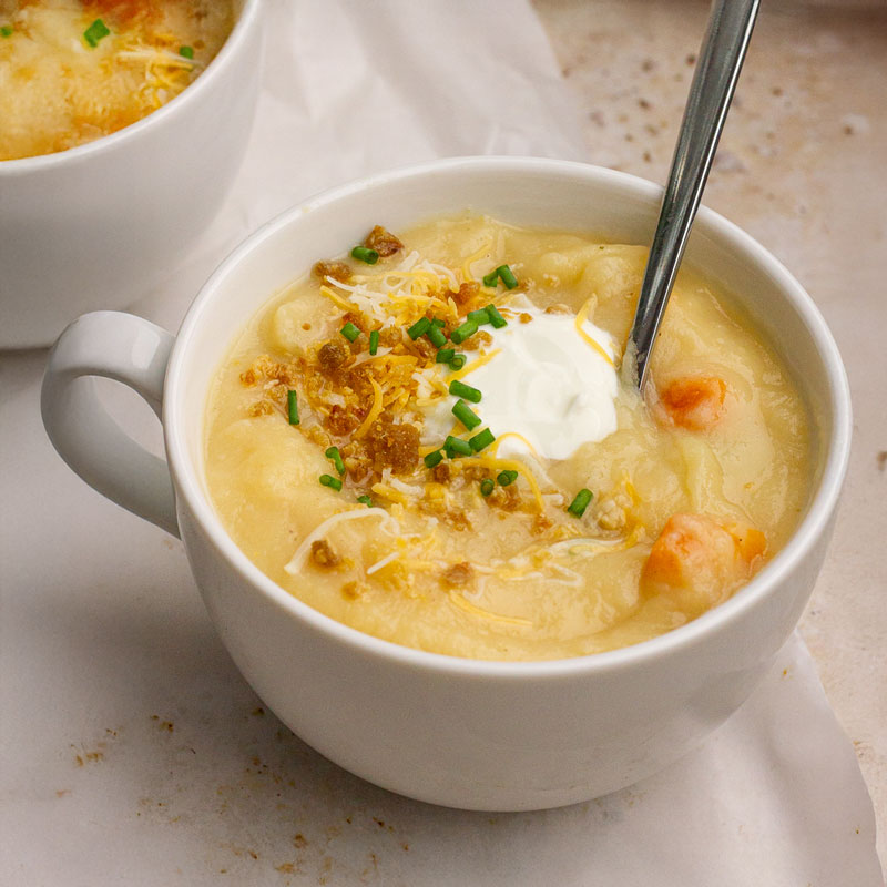 Low FODMAP Potato Soup