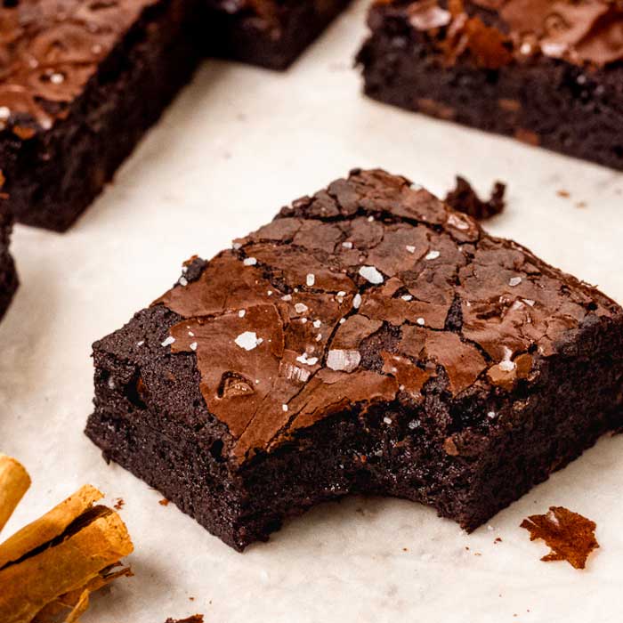 Mexican Chocolate Brownies (Gluten-Free and Low FODMAP)