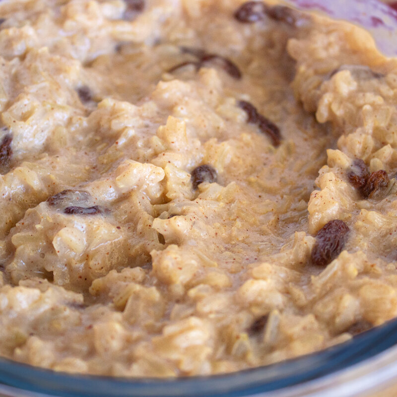 GERD-Friendly Apple Rice Pudding