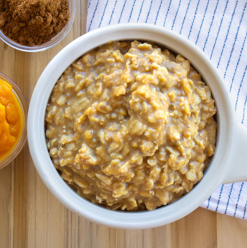 GERD-Friendly Pumpkin Oatmeal 