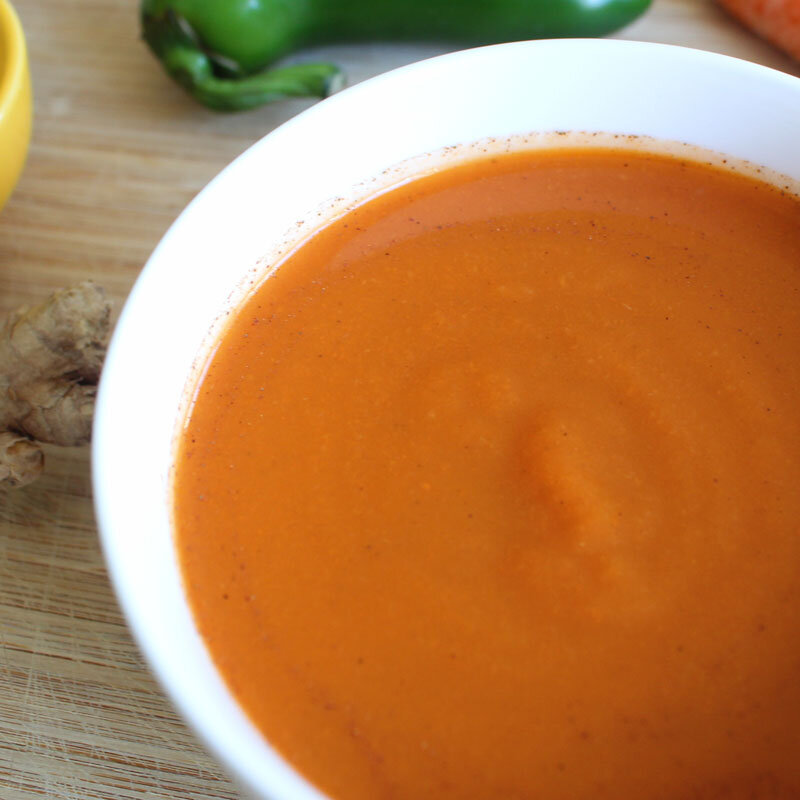 Easy Carrot Ginger Soup