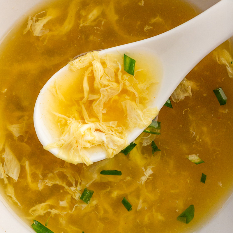 15 Minute Egg Drop Soup (Low FODMAP Friendly)