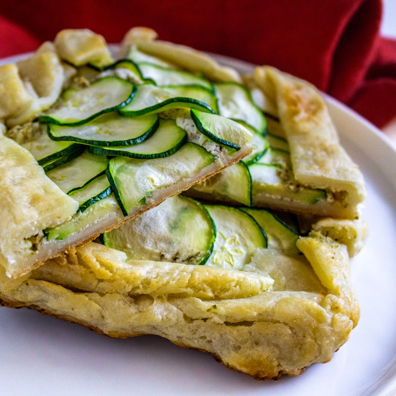 Gluten-Free Zucchini and Ricotta Tart