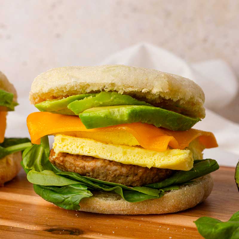 Loaded Breakfast Sandwich