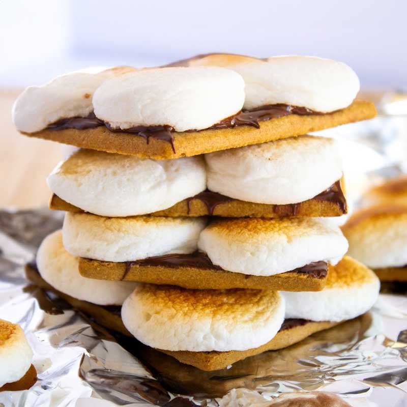 Gluten-Free Dark Chocolate S'mores Bake 