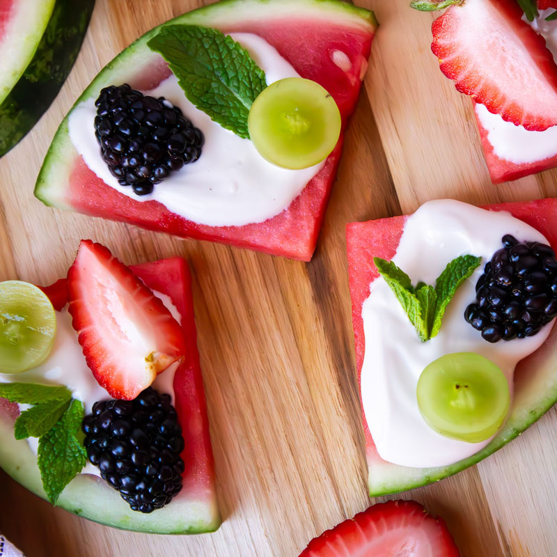 Watermelon Pizza