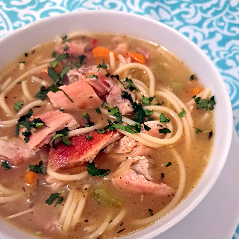 Old-Fashioned Gluten-Free, Dairy-Free Chicken Noodle Soup