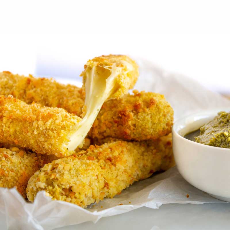 Gluten-Free Air Fryer Mozzarella Sticks