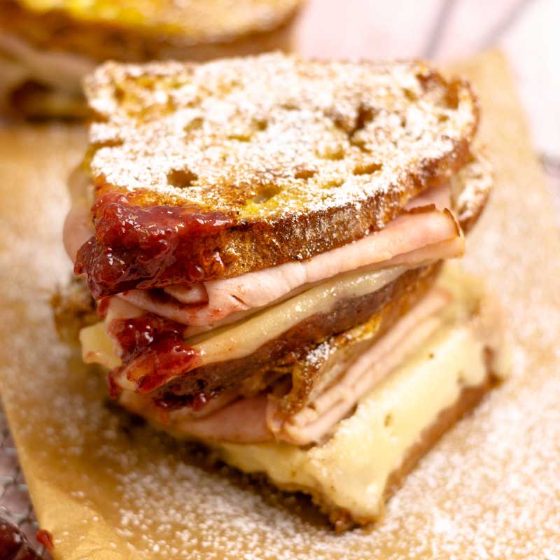 Low FODMAP Monte Cristo Sandwich