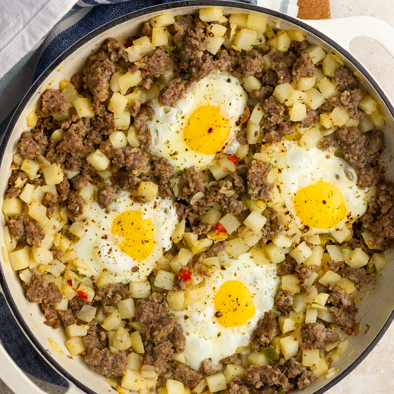 Low FODMAP Breakfast Hash