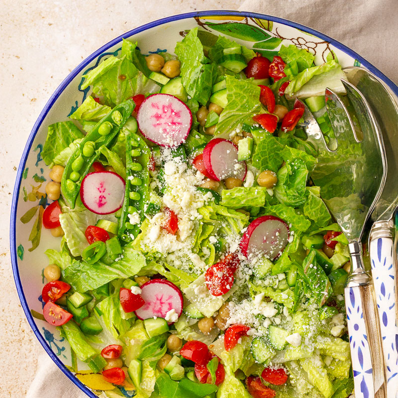 Protein-Packed Feta-Dill Salad