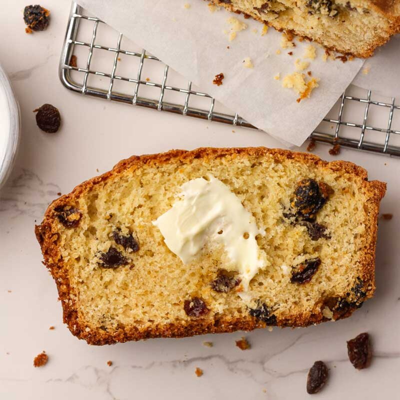 Cinnamon Raisin Quick Bread