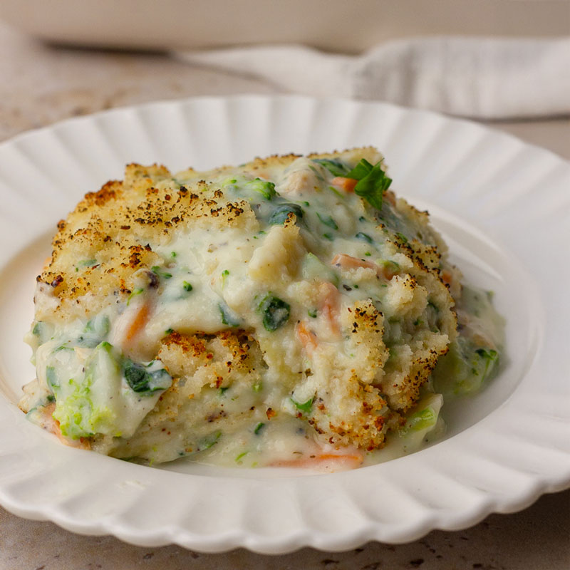 Creamy Summer Vegetable Lasagna (Low FODMAP & Gluten-Free)